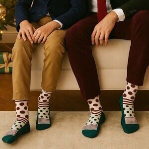 Matching Socks Parent and Kids Gift Set Family Clothing Pair Of Thieves Large